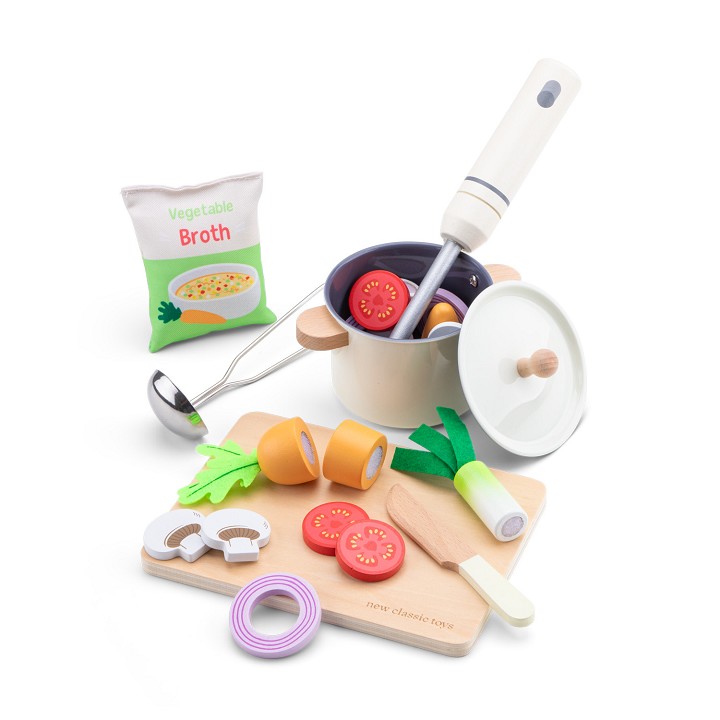 Play food - soup making set